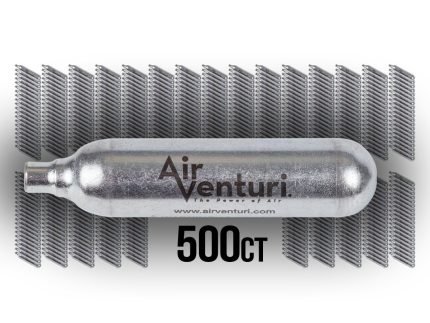 Air Venturi 12 Gram CO2 Cartridges, 500 Pack (*)