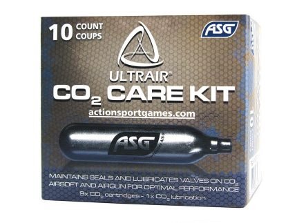 ASG Ultrair 12gram CO2 Cartridges - 10ct
